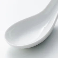 Discount Muji White Porcelain Chinese Spoon