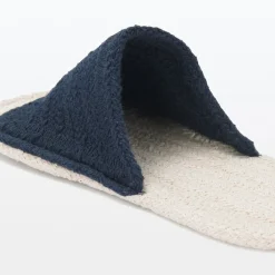 Muji Zapatillas abiertas de mezcla de algodón