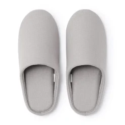 Sale Muji Zapatillas de estar por casa con plantilla de algodón