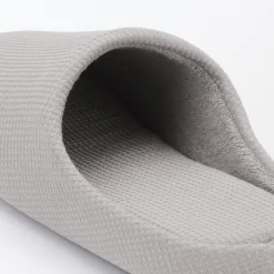 Sale Muji Zapatillas de estar por casa con plantilla de algodón