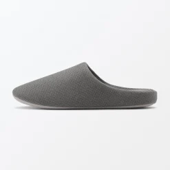 Sale Muji Zapatillas de estar por casa con plantilla de algodón