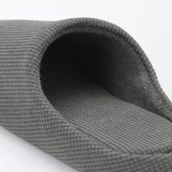 Sale Muji Zapatillas de estar por casa con plantilla de algodón
