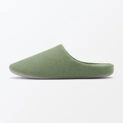 Sale Muji Zapatillas de estar por casa con plantilla de algodón