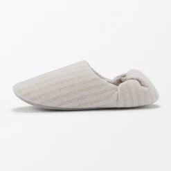 Hot Muji Zapatillas de estar por casa de franela