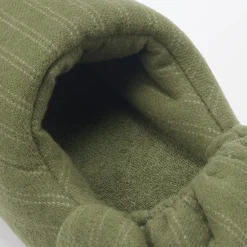 Hot Muji Zapatillas de estar por casa de franela