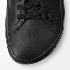 Online Muji Zapatillas de piel para hombre