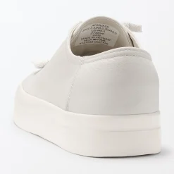 Online Muji Zapatillas de piel para hombre