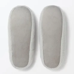 Clearance Muji Zapatos de microfibra de estar por casa