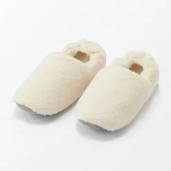 Clearance Muji Zapatos de microfibra de estar por casa