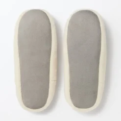 Clearance Muji Zapatos de microfibra de estar por casa