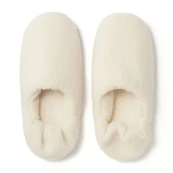 Clearance Muji Zapatos de microfibra de estar por casa