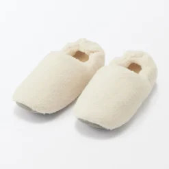Clearance Muji Zapatos de microfibra de estar por casa