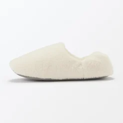 Clearance Muji Zapatos de microfibra de estar por casa