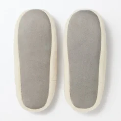 Clearance Muji Zapatos de microfibra de estar por casa