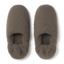 Clearance Muji Zapatos de microfibra de estar por casa