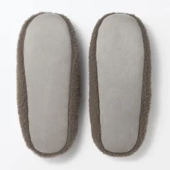 Clearance Muji Zapatos de microfibra de estar por casa