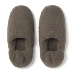 Clearance Muji Zapatos de microfibra de estar por casa