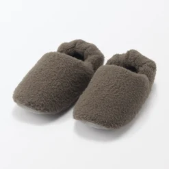 Clearance Muji Zapatos de microfibra de estar por casa
